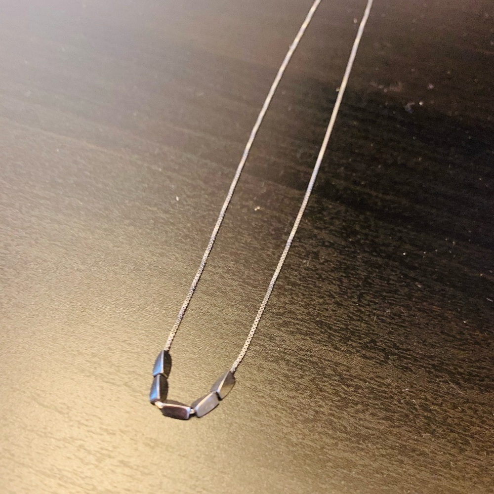 Five Rice Beads Necklace